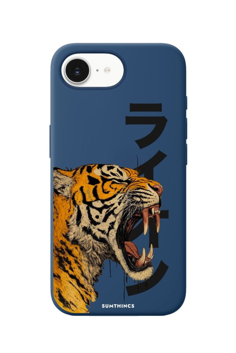 iPhone 16E Lion Premium Telefon Kılıfı Pasifik Mavi - Sumthincs
