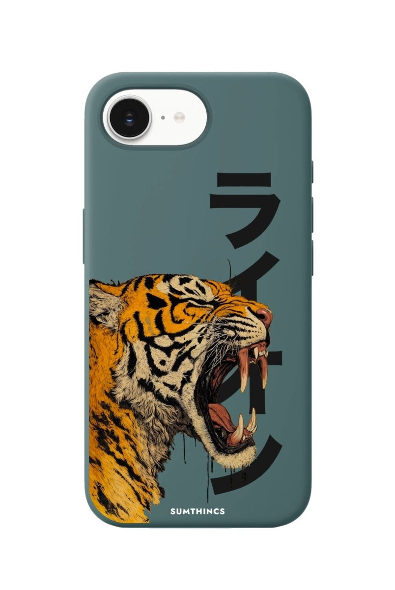 iPhone 16E Lion Premium Telefon Kılıfı Kaktüs Yeşili - Sumthincs