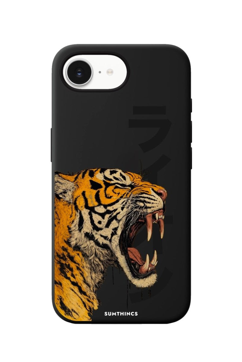 iPhone 16E Lion Premium Telefon Kılıfı Siyah - Sumthincs