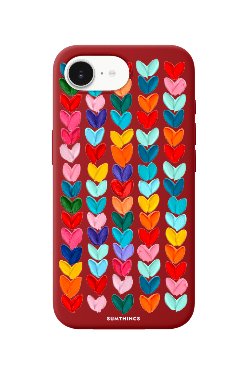 iPhone 16E Lovestorm Premium Telefon Kılıfı Kırmızı - SUMTHINCS