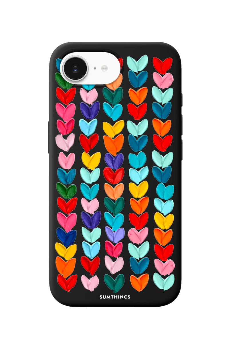 iPhone 16E Lovestorm Premium Telefon Kılıfı Siyah - SUMTHINCS