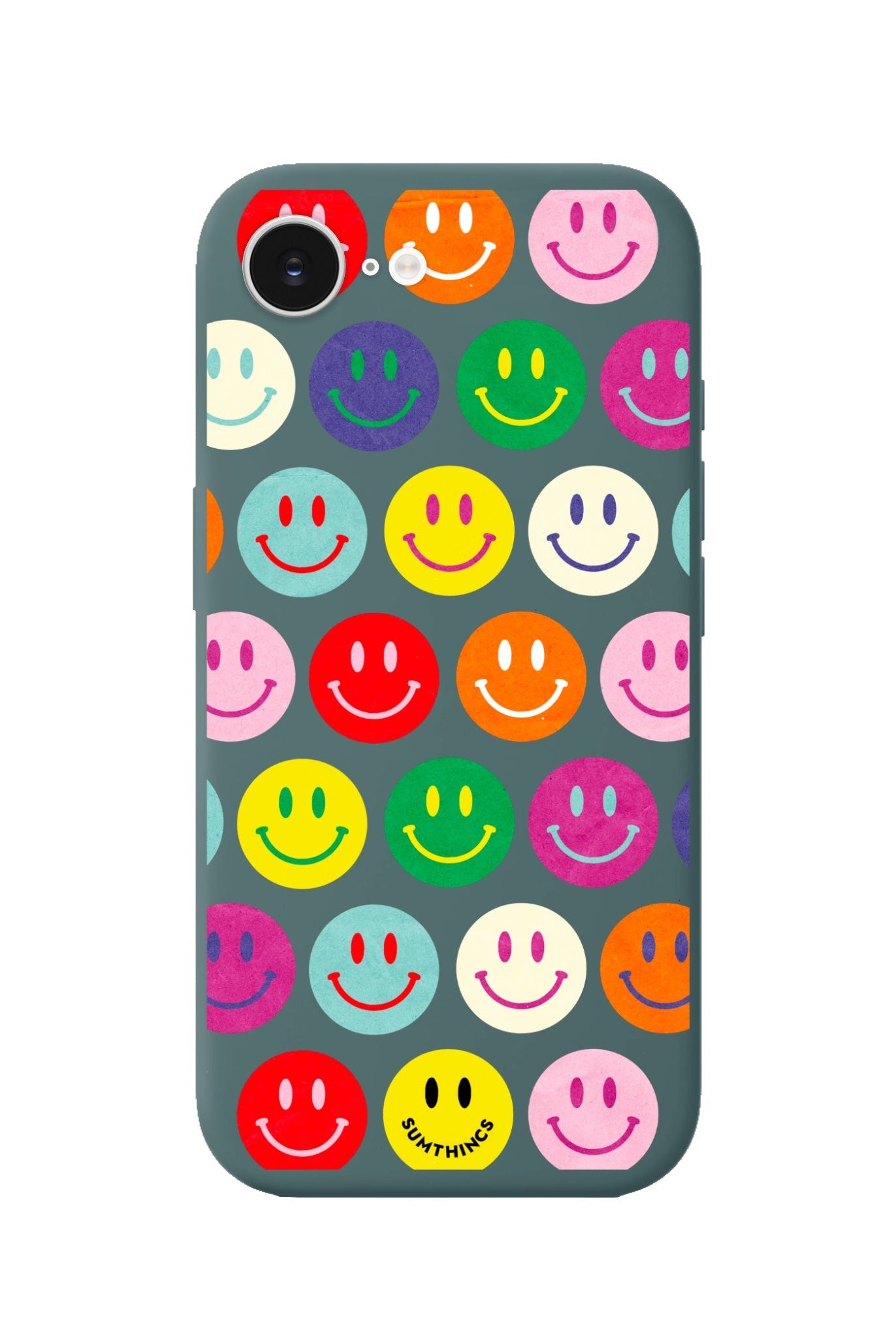 iPhone 16E Miles of Smiles Premium Telefon Kılıfı Kaktüs Yeşili - SUMTHINCS