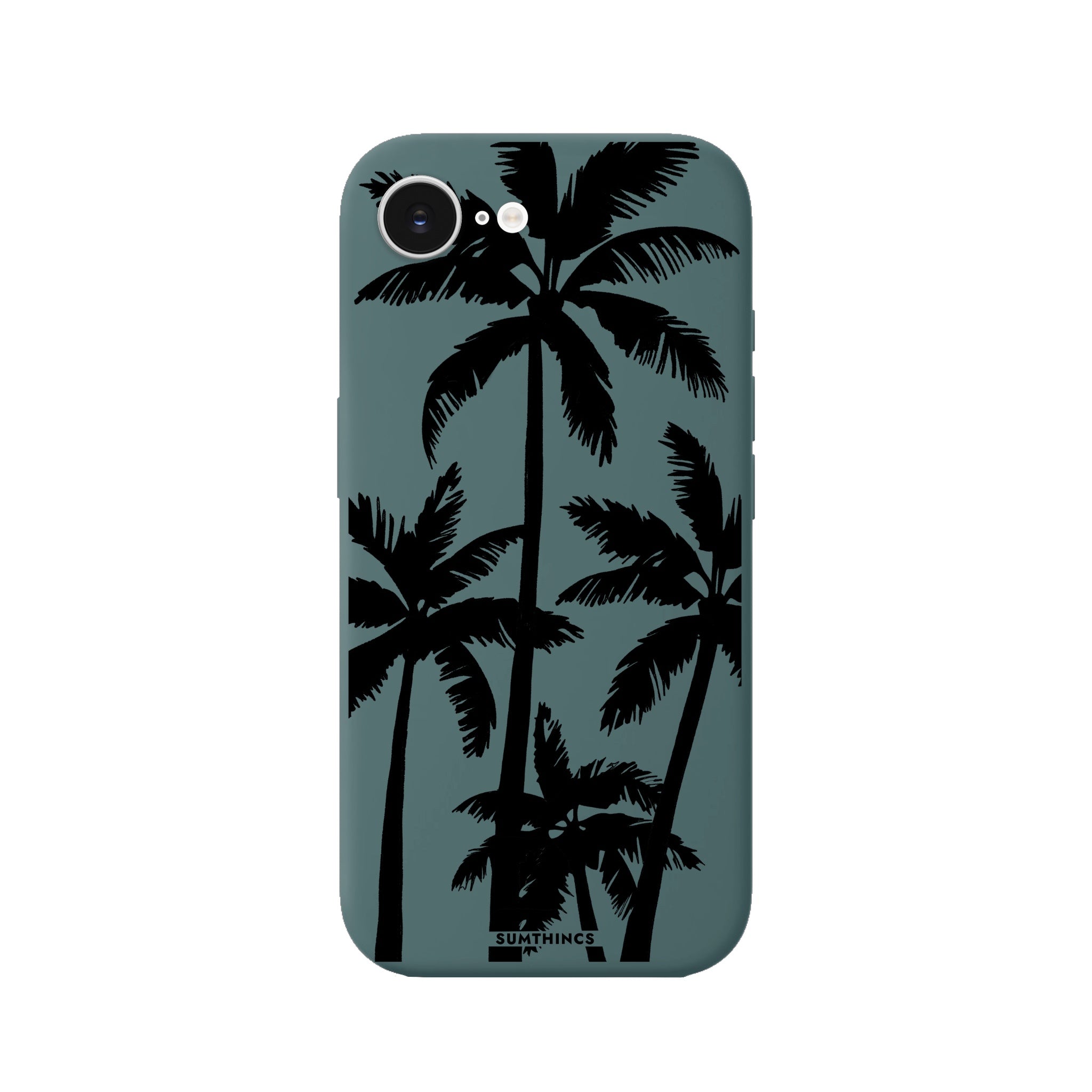 iPhone 16E Palm Trees Premium Telefon Kılıfı Kaktüs Yeşili - SUMTHINCS