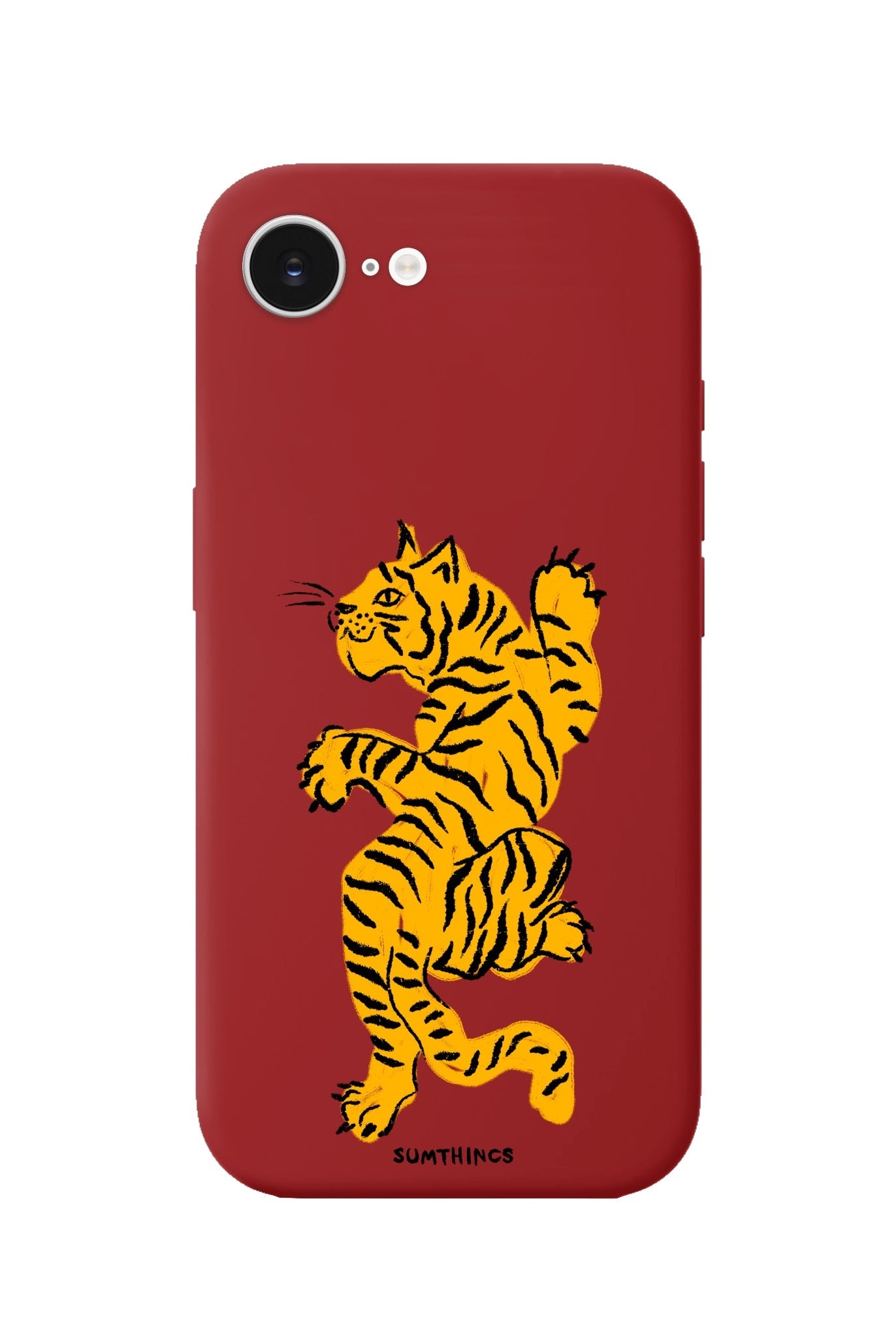 iPhone 16E Roar Premium Telefon Kılıfı Kırmızı - SUMTHINCS