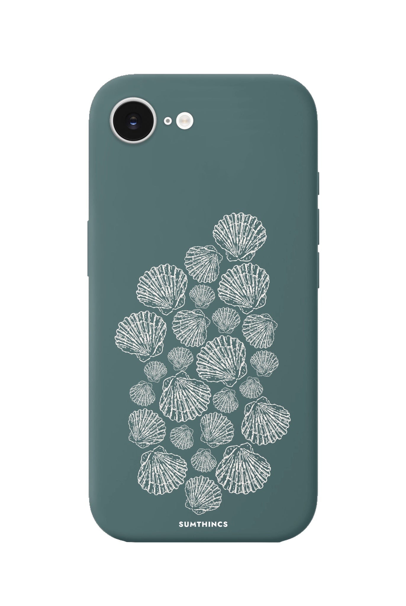 iPhone 16E Shell Print Premium Telefon Kılıfı Kaktüs Yeşili - SUMTHINCS