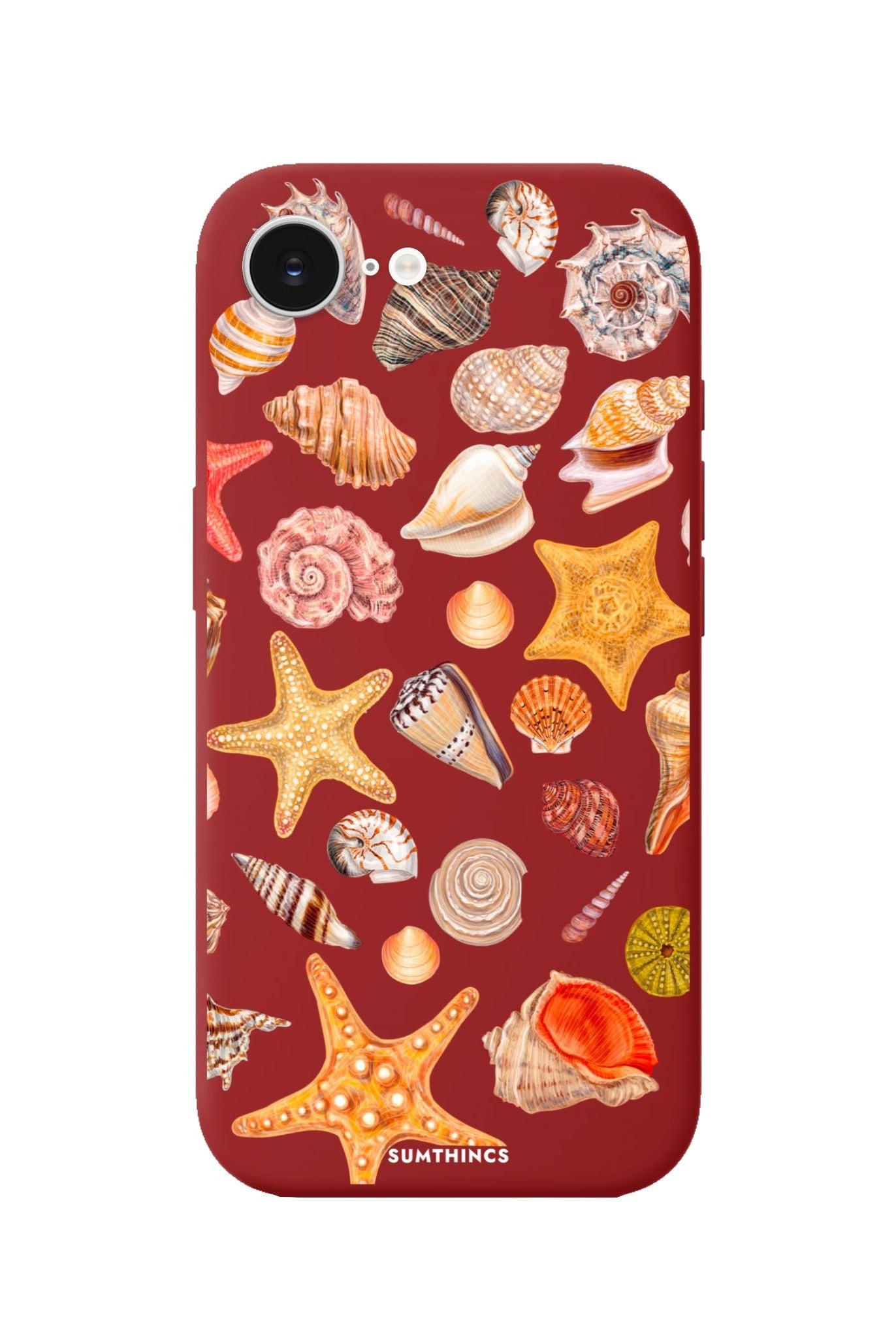 iPhone 16E Shells Premium Telefon Kılıfı Kırmızı - SUMTHINCS