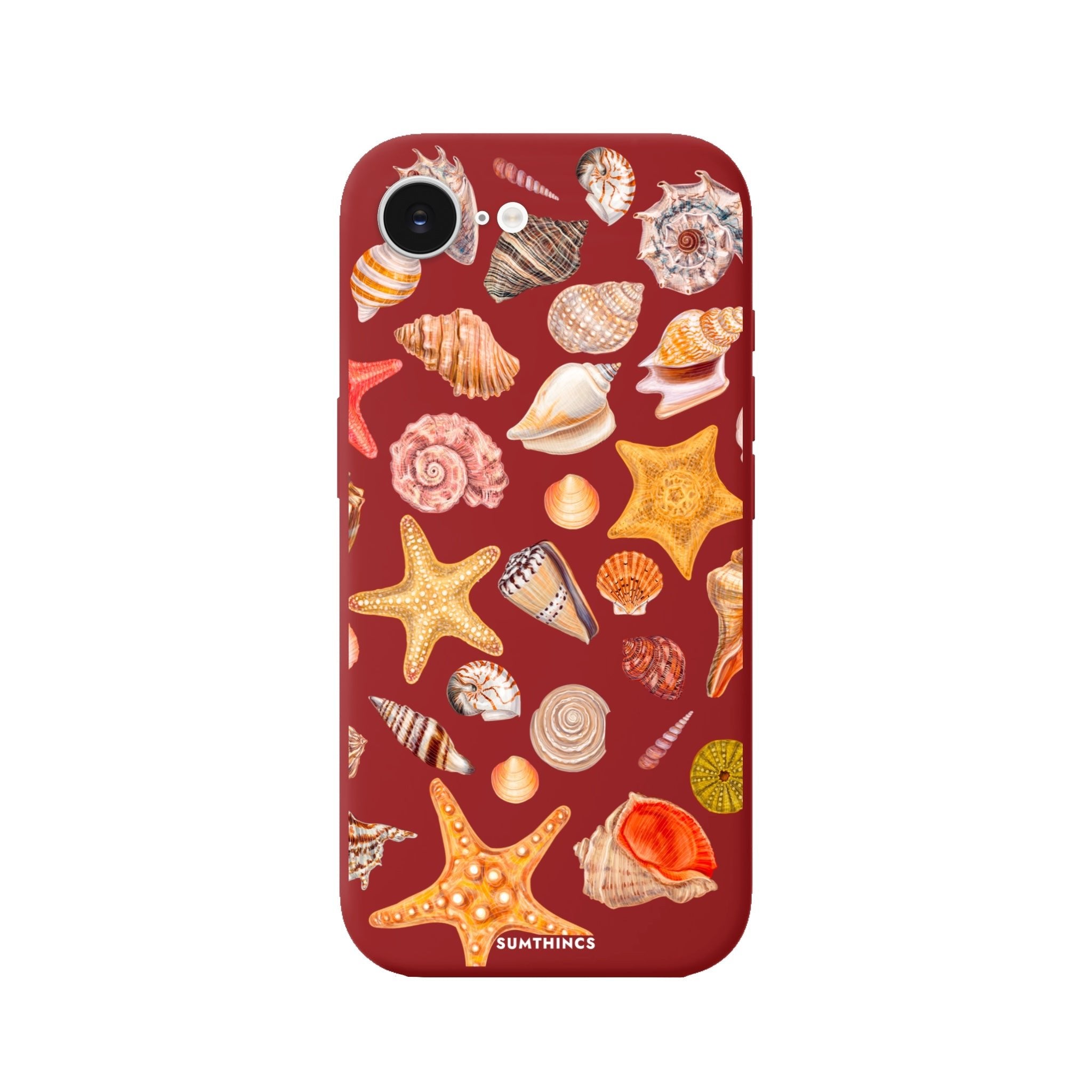 iPhone 16E Shells Premium Telefon Kılıfı Kırmızı - SUMTHINCS