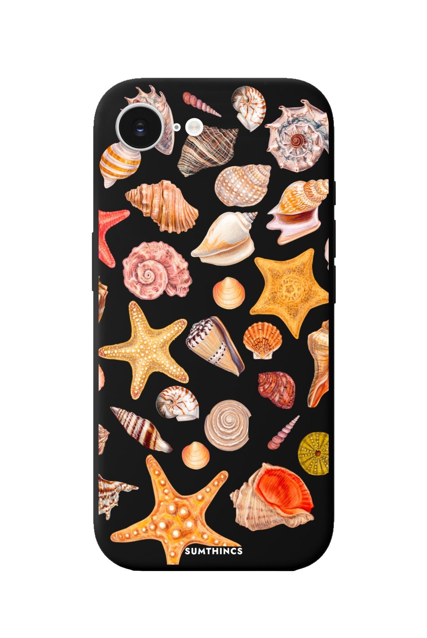 iPhone 16E Shells Premium Telefon Kılıfı Siyah - SUMTHINCS