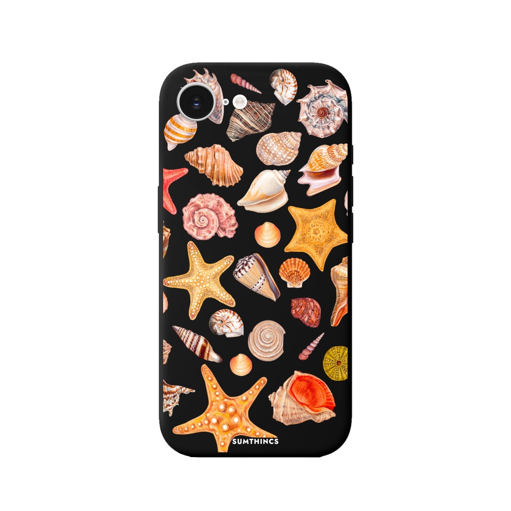 iPhone 16E Shells Premium Telefon Kılıfı Siyah - SUMTHINCS