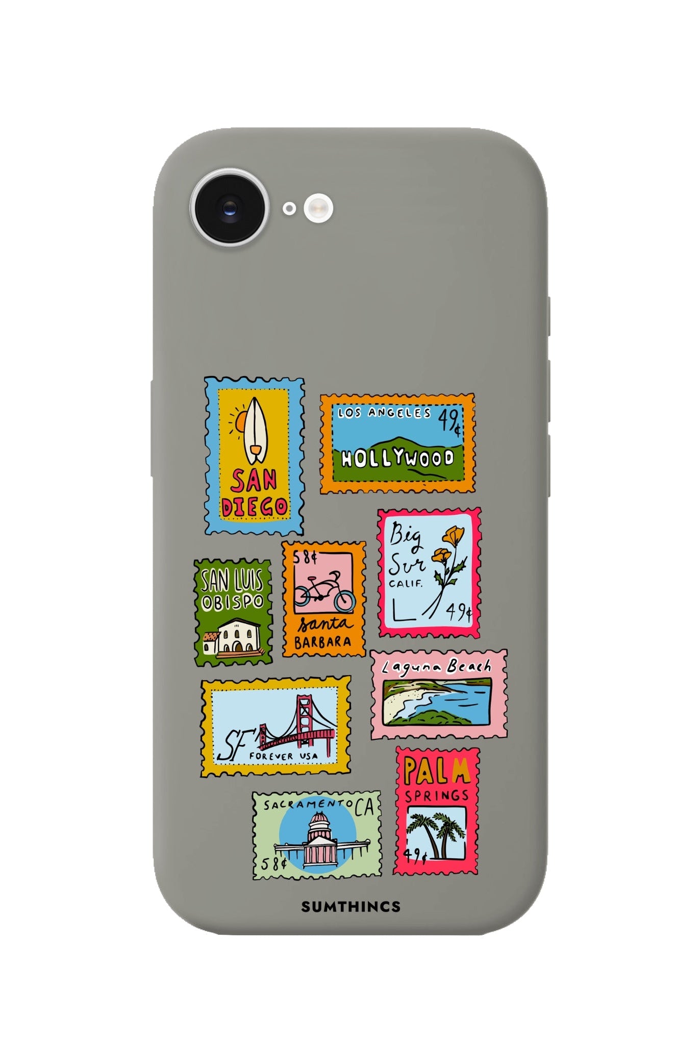 iPhone 16E The Grand Tour Premium Telefon Kılıfı Gri - SUMTHINCS