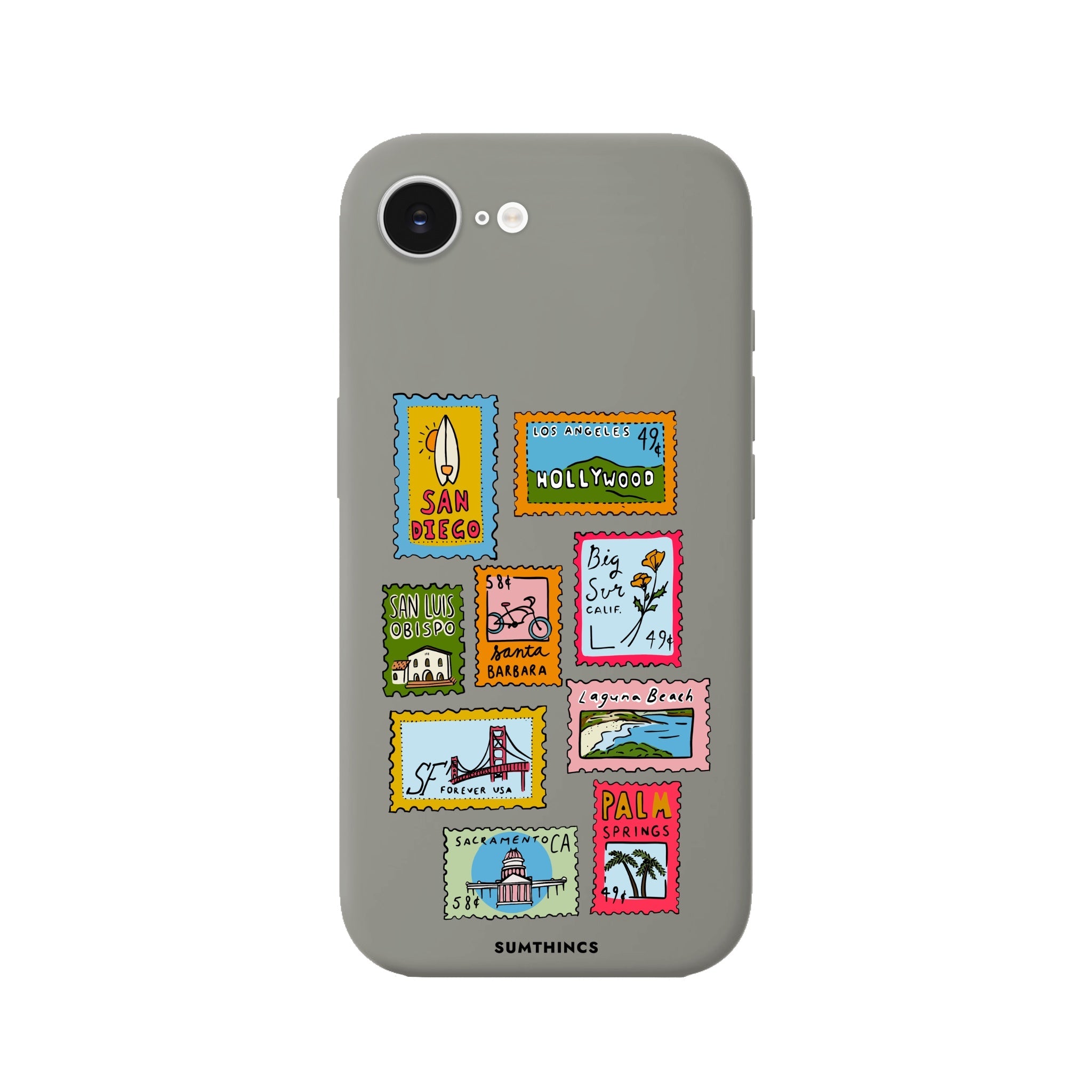 iPhone 16E The Grand Tour Premium Telefon Kılıfı Gri - SUMTHINCS