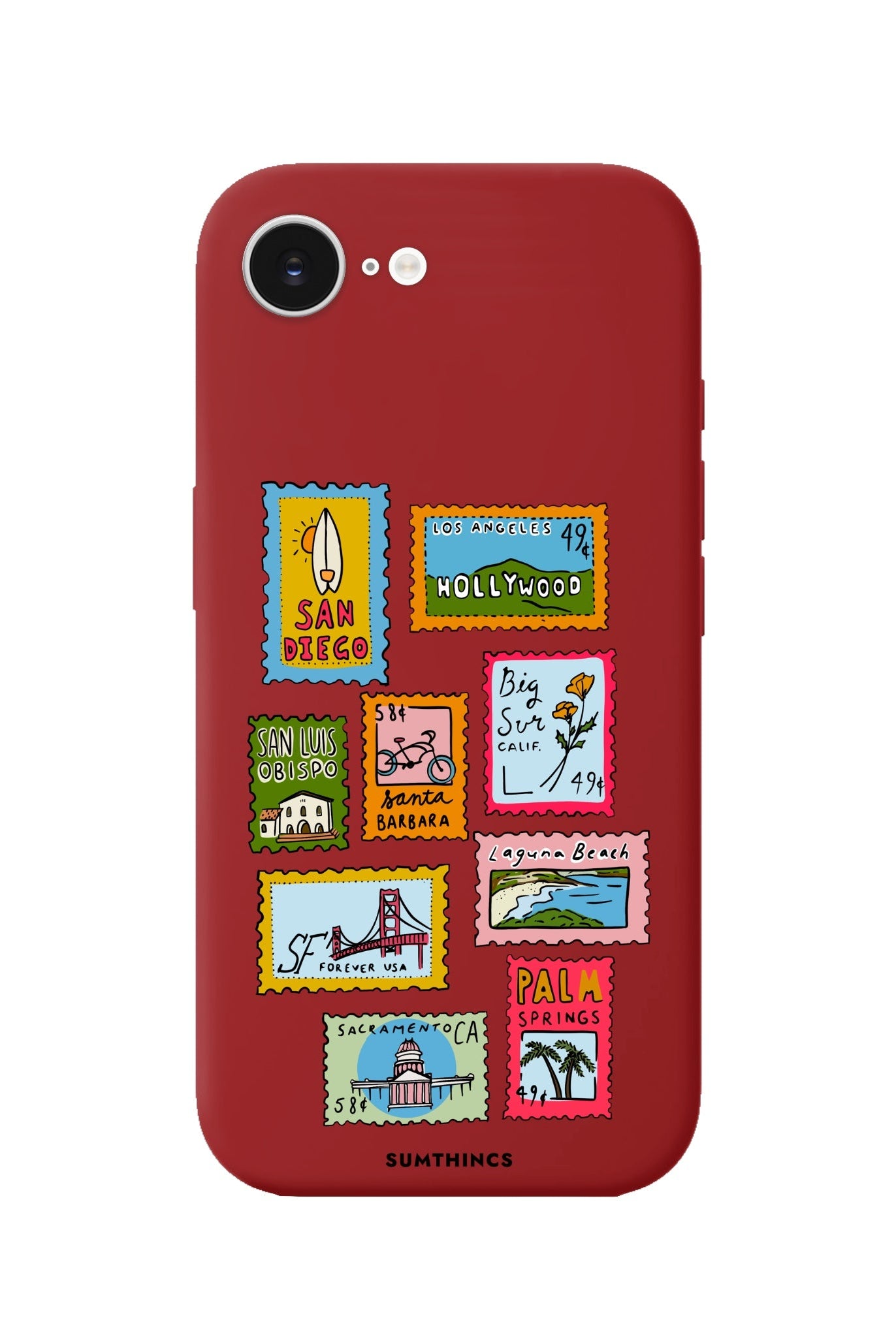 iPhone 16E The Grand Tour Premium Telefon Kılıfı Kırmızı - SUMTHINCS