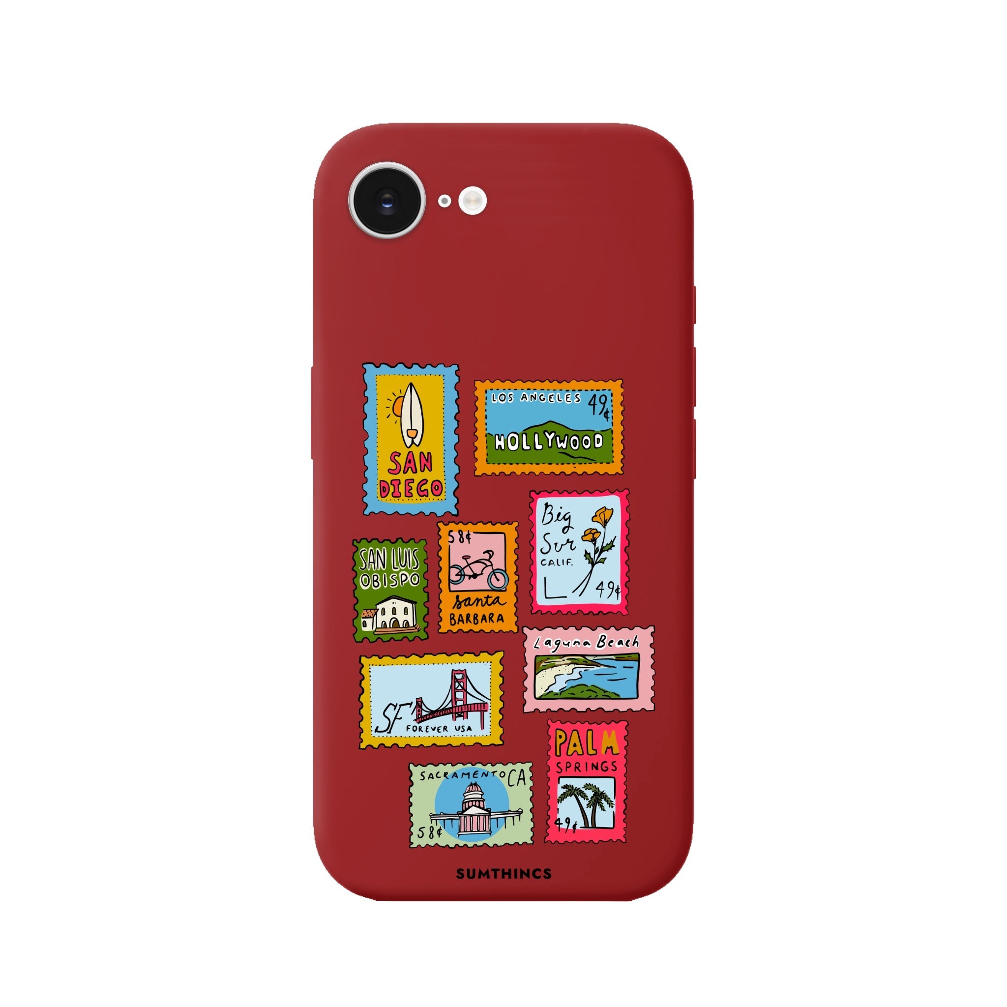 iPhone 16E The Grand Tour Premium Telefon Kılıfı Kırmızı - SUMTHINCS