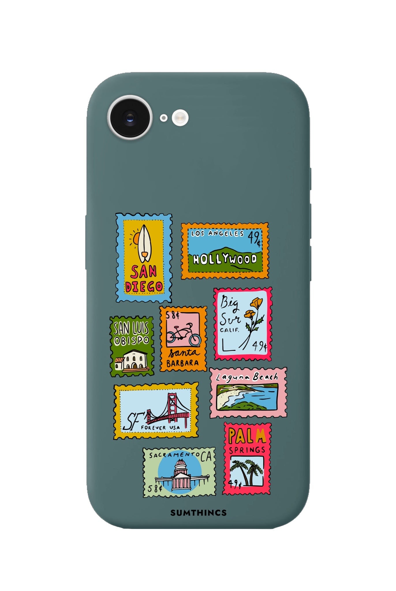 iPhone 16E The Grand Tour Premium Telefon Kılıfı Kaktüs Yeşili - SUMTHINCS