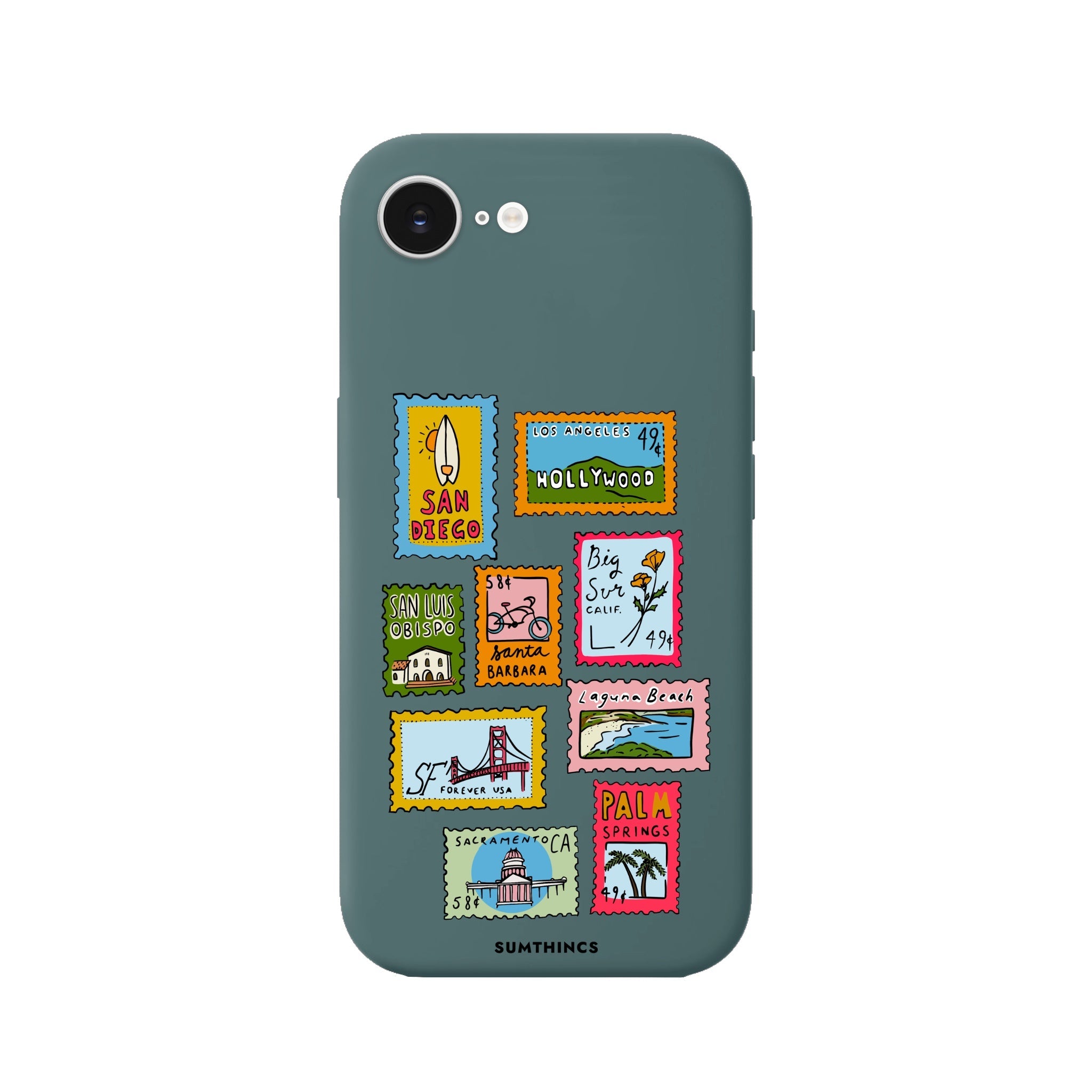 iPhone 16E The Grand Tour Premium Telefon Kılıfı Kaktüs Yeşili - SUMTHINCS