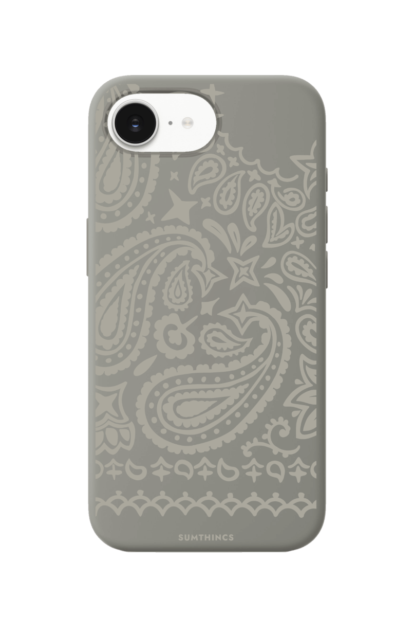 iPhone 16E Urban Bandana Premium Telefon Kılıfı Gri - SUMTHINCS