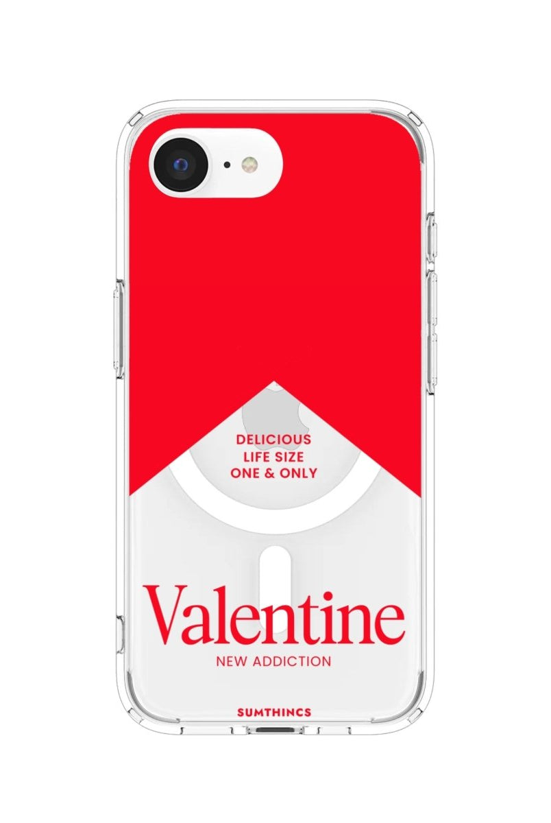 iPhone 16E Valentine Clear Magsafe Telefon Kılıfı - SUMTHINCS