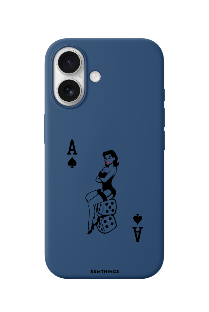 iPhone 17 Ace Queen Premium Telefon Kılıfı Pasifik Mavi - SUMTHINCS