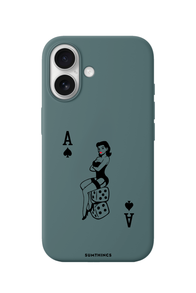 iPhone 17 Ace Queen Premium Telefon Kılıfı Kaktüs Yeşili - SUMTHINCS