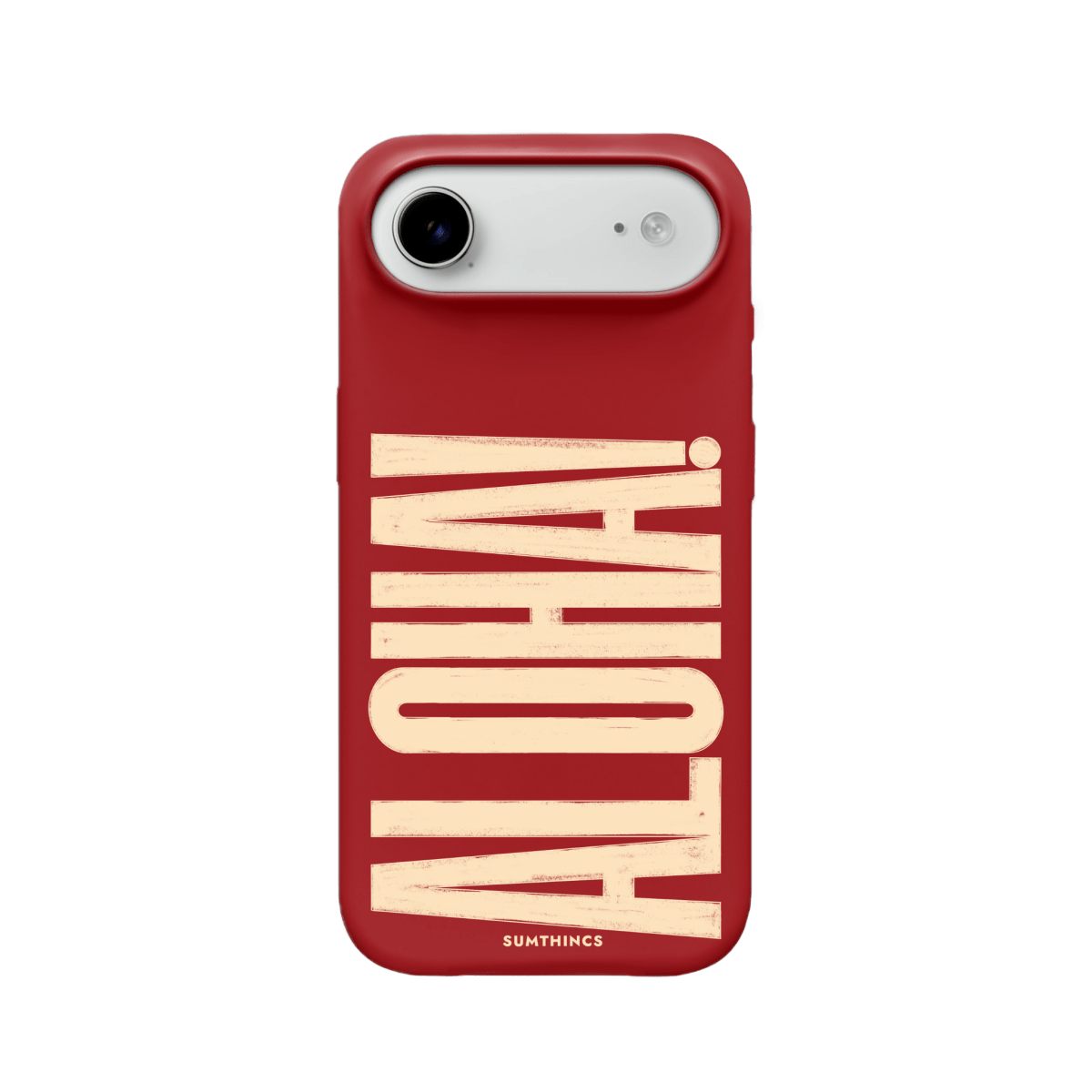 iPhone 17 Air Aloha Premium Telefon Kılıfı Kırmızı - SUMTHINCS