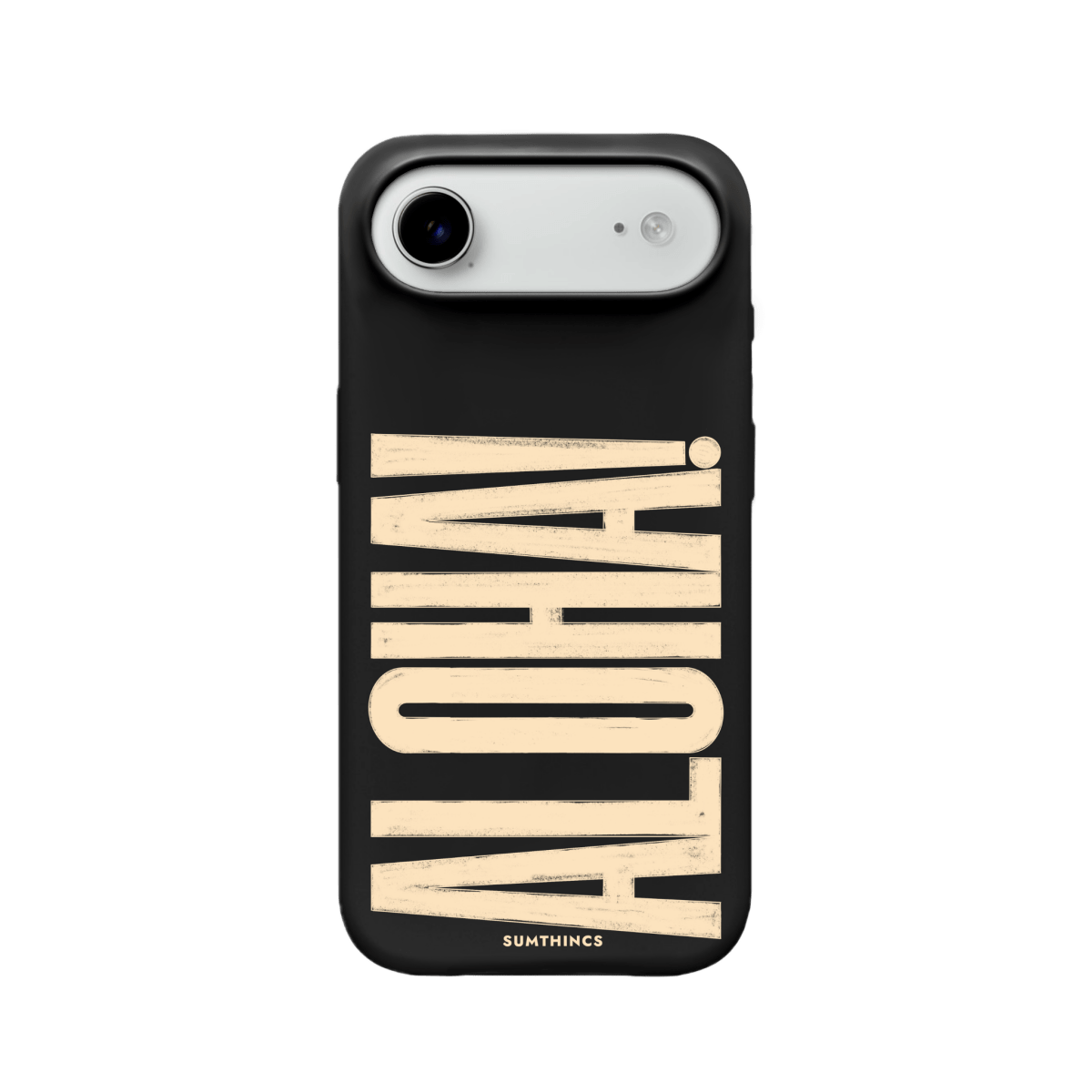 iPhone 17 Air Aloha Premium Telefon Kılıfı Siyah - SUMTHINCS