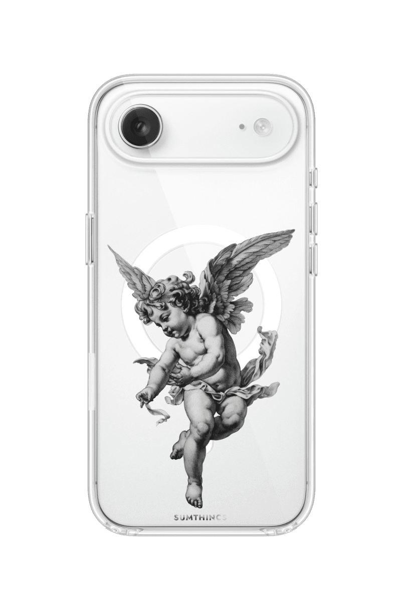 iPhone 17 Air Angel Clear Magsafe Telefon Kılıfı - Sumthincs