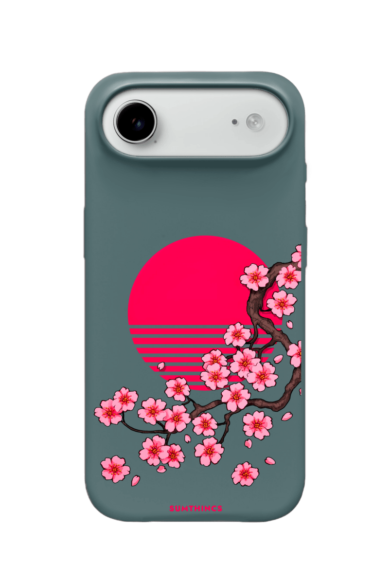 iPhone 17 Air Cherry Blossom Dawn Premium Telefon Kılıfı Kaktüs Yeşili - SUMTHINCS