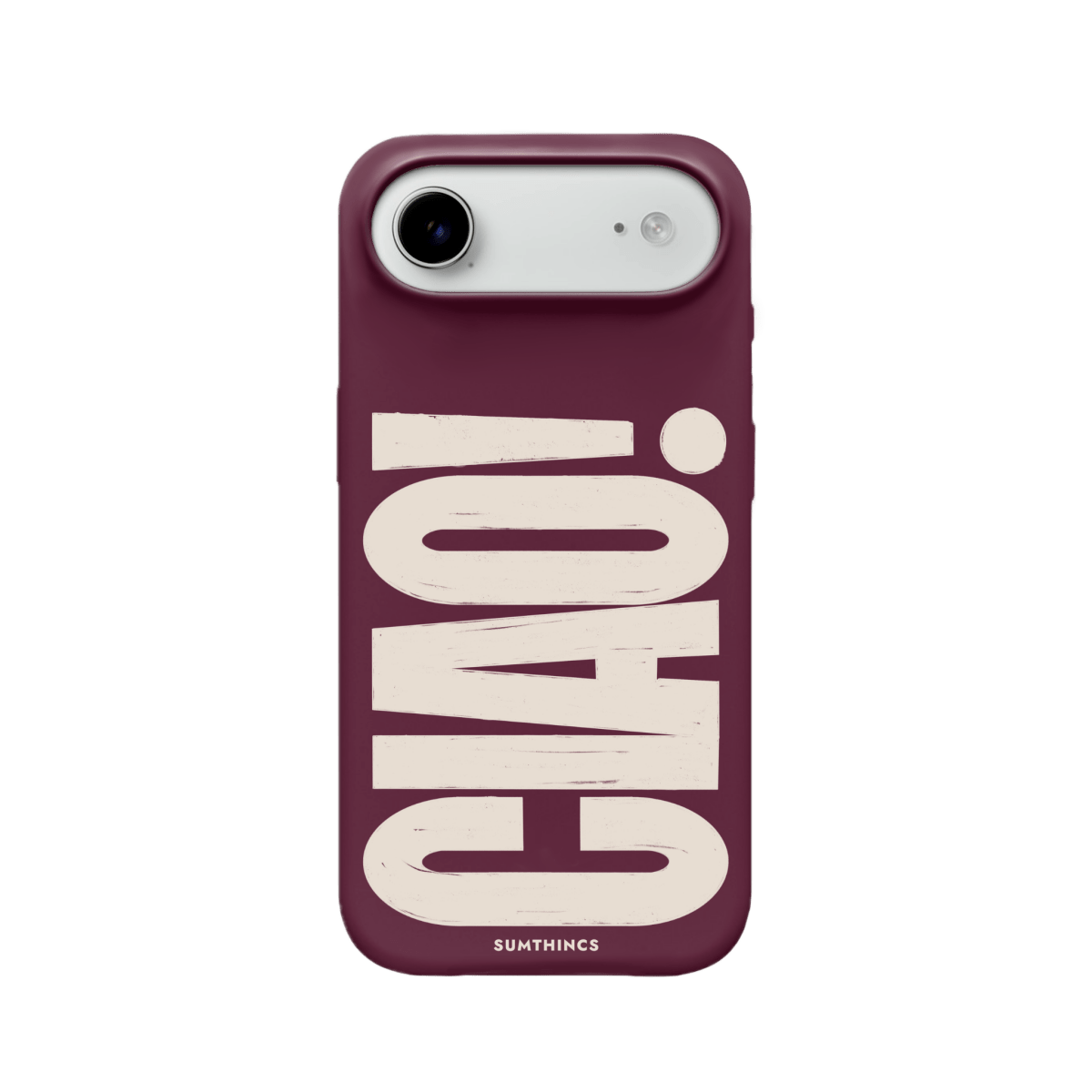 iPhone 17 Air CIAO! Premium Telefon Kılıfı Bordo - SUMTHINCS
