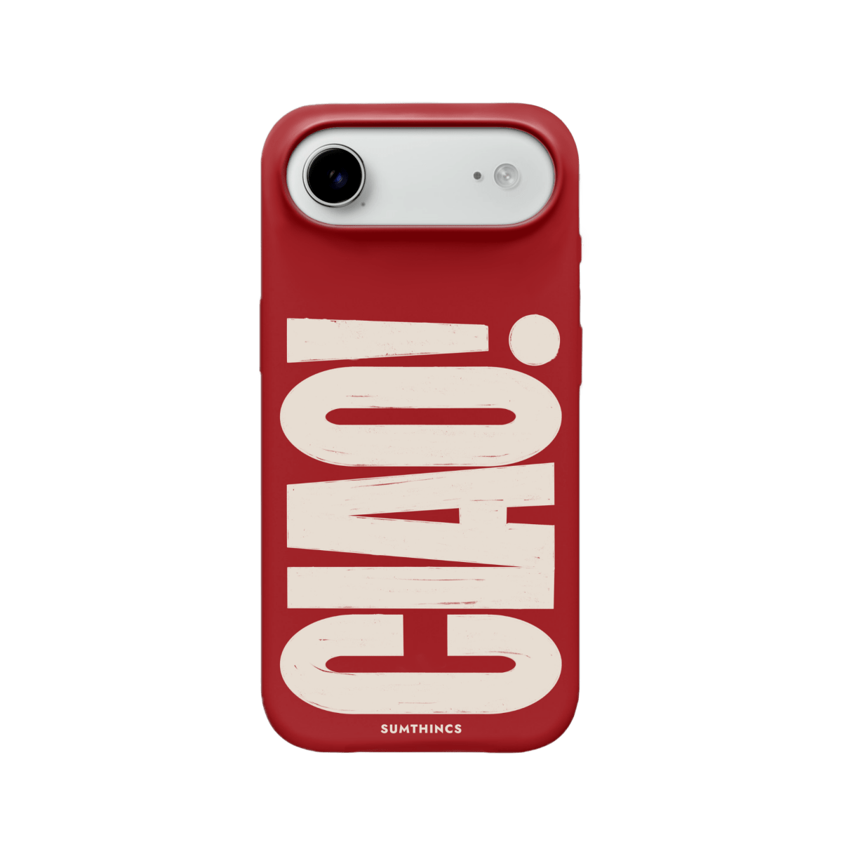 iPhone 17 Air CIAO! Premium Telefon Kılıfı Kırmızı - SUMTHINCS