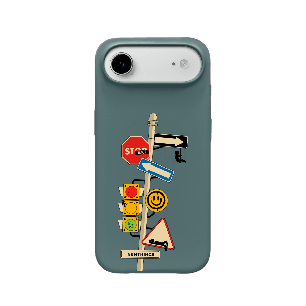 iPhone 17 Air Crossroad Premium Telefon Kılıfı Kaktüs Yeşili - SUMTHINCS