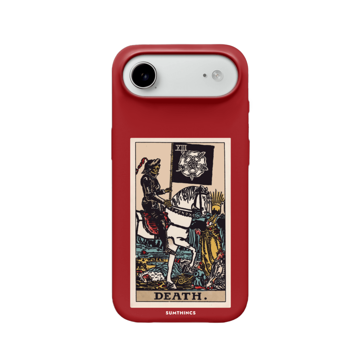 iPhone 17 Air Death Premium Telefon Kılıfı Kırmızı - SUMTHINCS