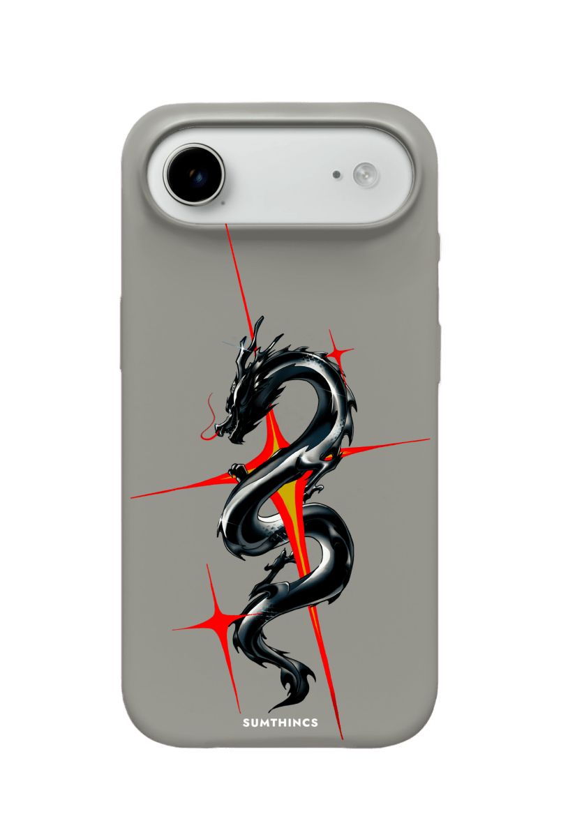 iPhone 17 Air Dragonflare Premium Telefon Kılıfı Gri - SUMTHINCS