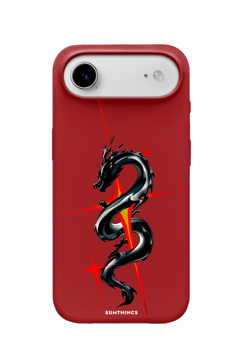 iPhone 17 Air Dragonflare Premium Telefon Kılıfı Kırmızı - SUMTHINCS