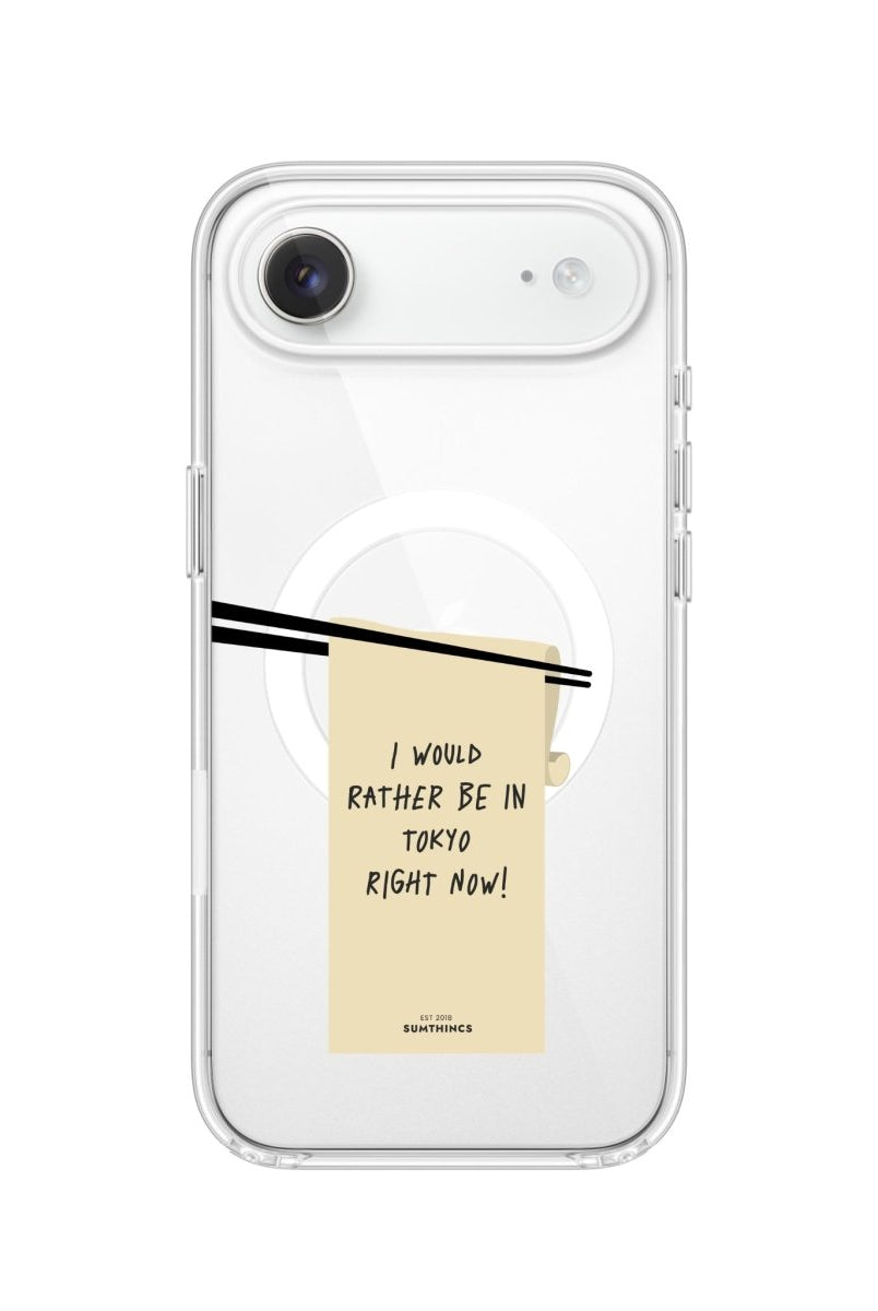 iPhone 17 Air Elsewhere Clear Magsafe Telefon Kılıfı - Sumthincs