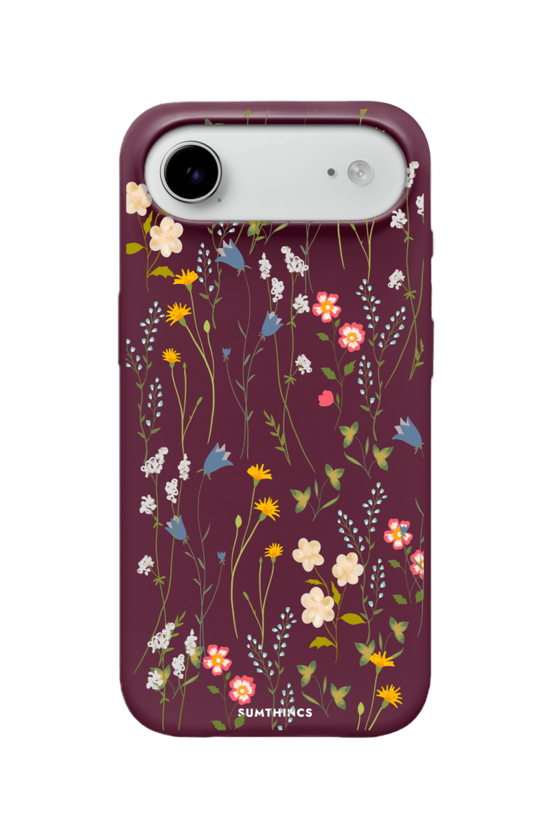 iPhone 17 Air Eternal Garden Premium Telefon Kılıfı Bordo - SUMTHINCS