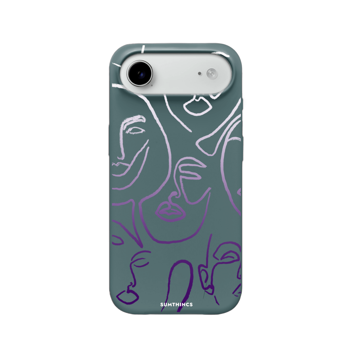 iPhone 17 Air Faces Premium Telefon Kılıfı Kaktüs Yeşili - SUMTHINCS