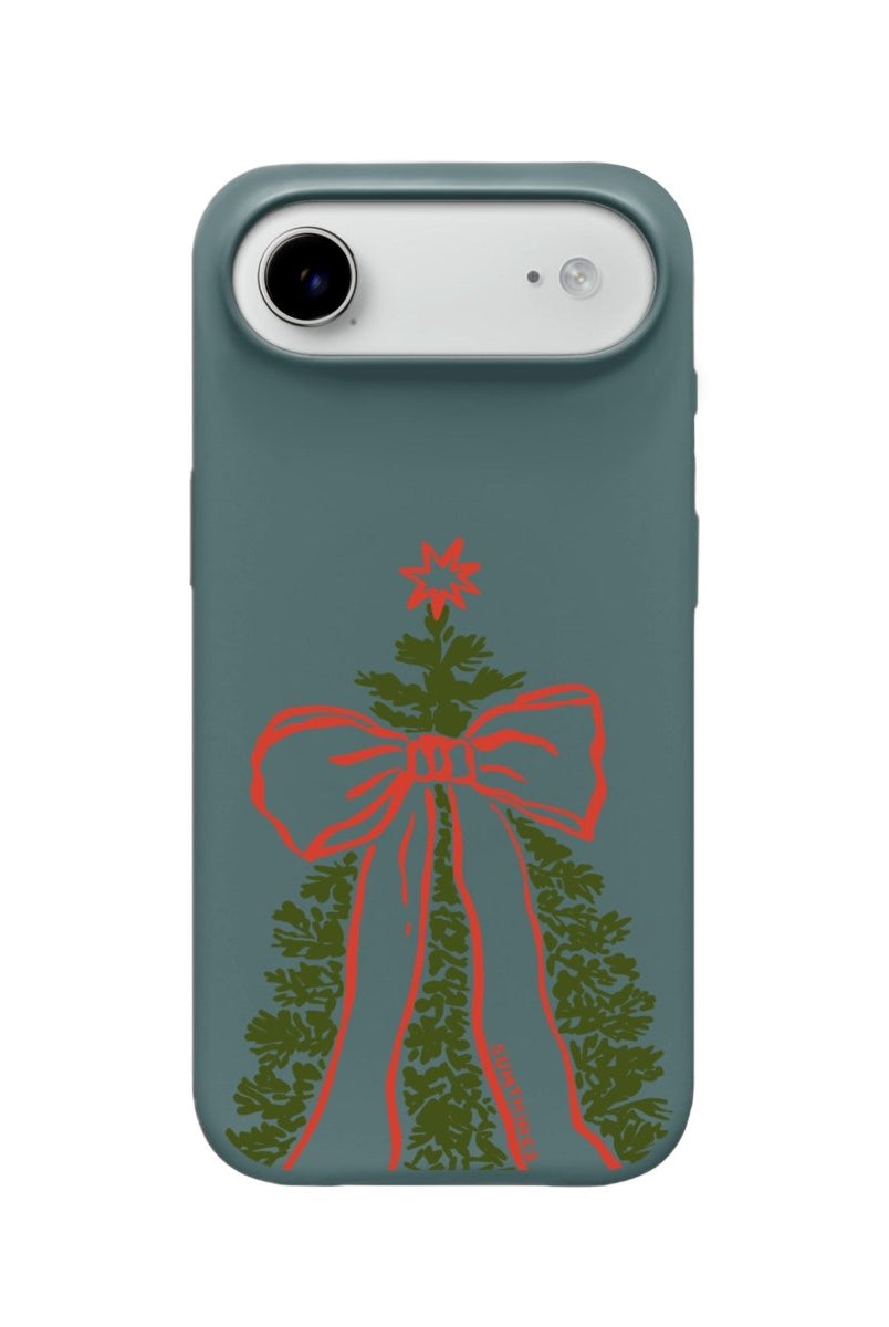 iPhone 17 Air Festive Ribbon Premium Telefon Kılıfı Kaktüs Yeşili - SUMTHINCS
