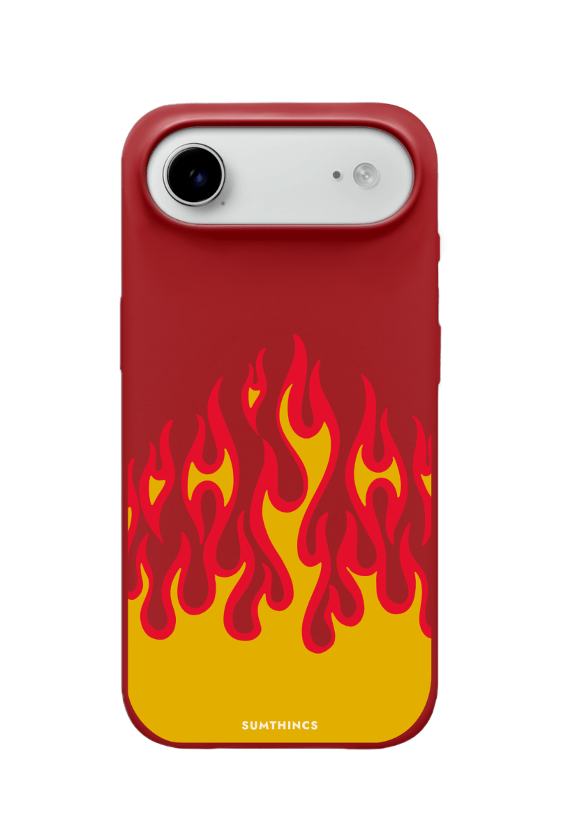 iPhone 17 Air Flamme Premium Telefon Kılıfı Kırmızı - SUMTHINCS