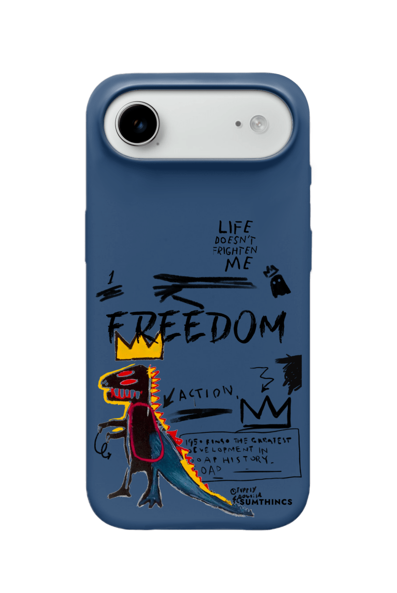 iPhone 17 Air Freedom Premium Telefon Kılıfı Pasifik Mavi - SUMTHINCS