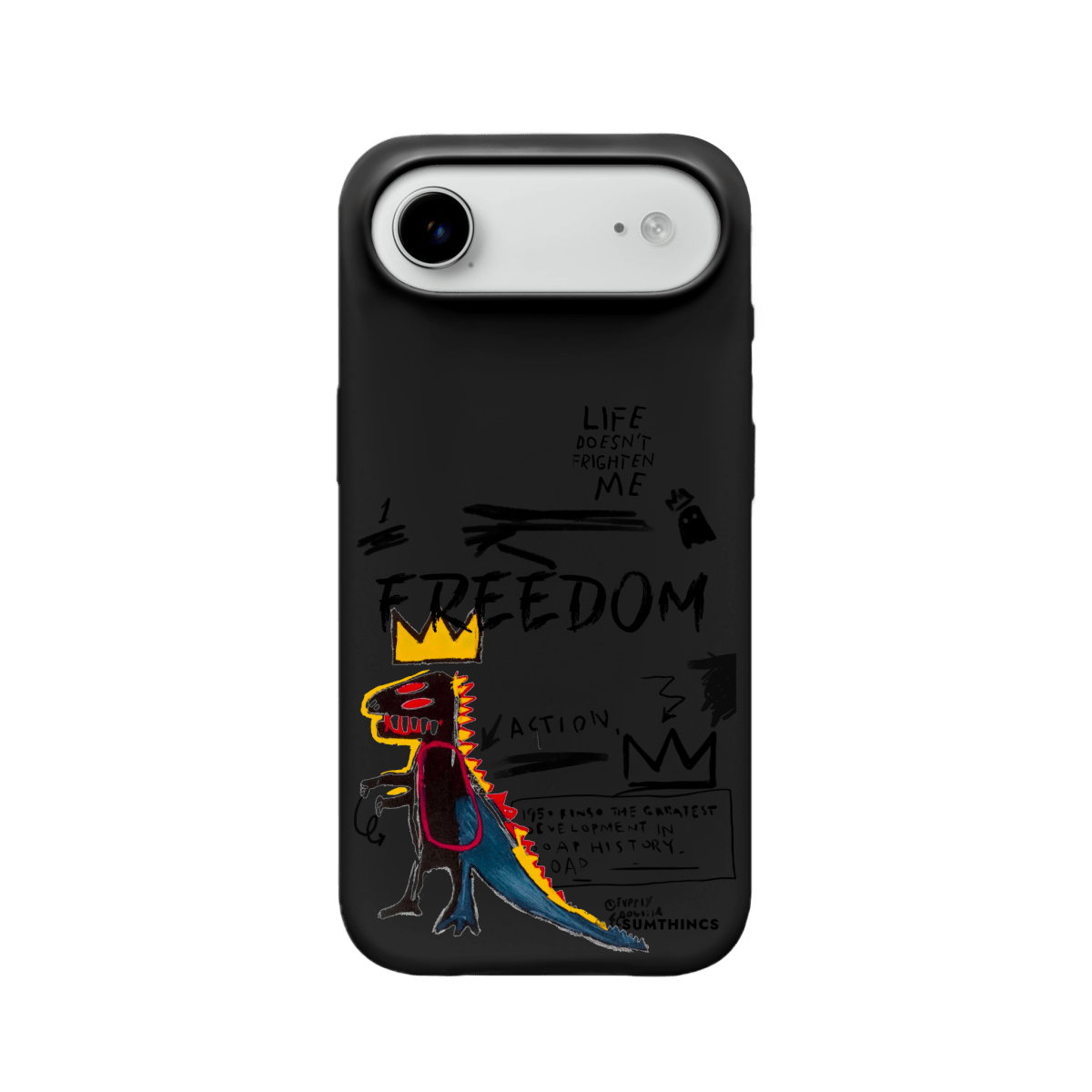 iPhone 17 Air Freedom Premium Telefon Kılıfı Pasifik Mavi - SUMTHINCS