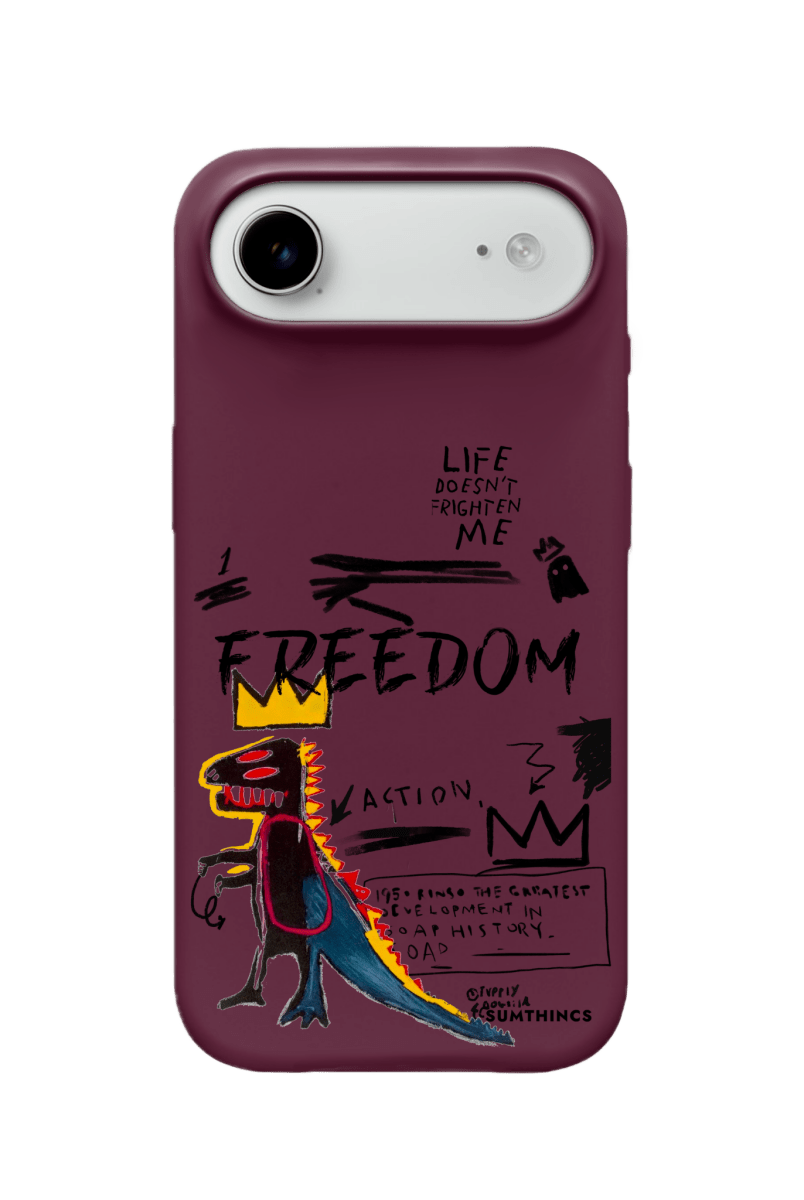 iPhone 17 Air Freedom Premium Telefon Kılıfı Pasifik Mavi - SUMTHINCS