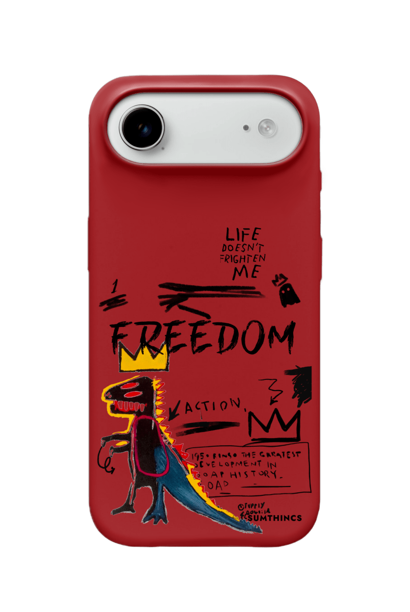 iPhone 17 Air Freedom Premium Telefon Kılıfı Pasifik Mavi - SUMTHINCS