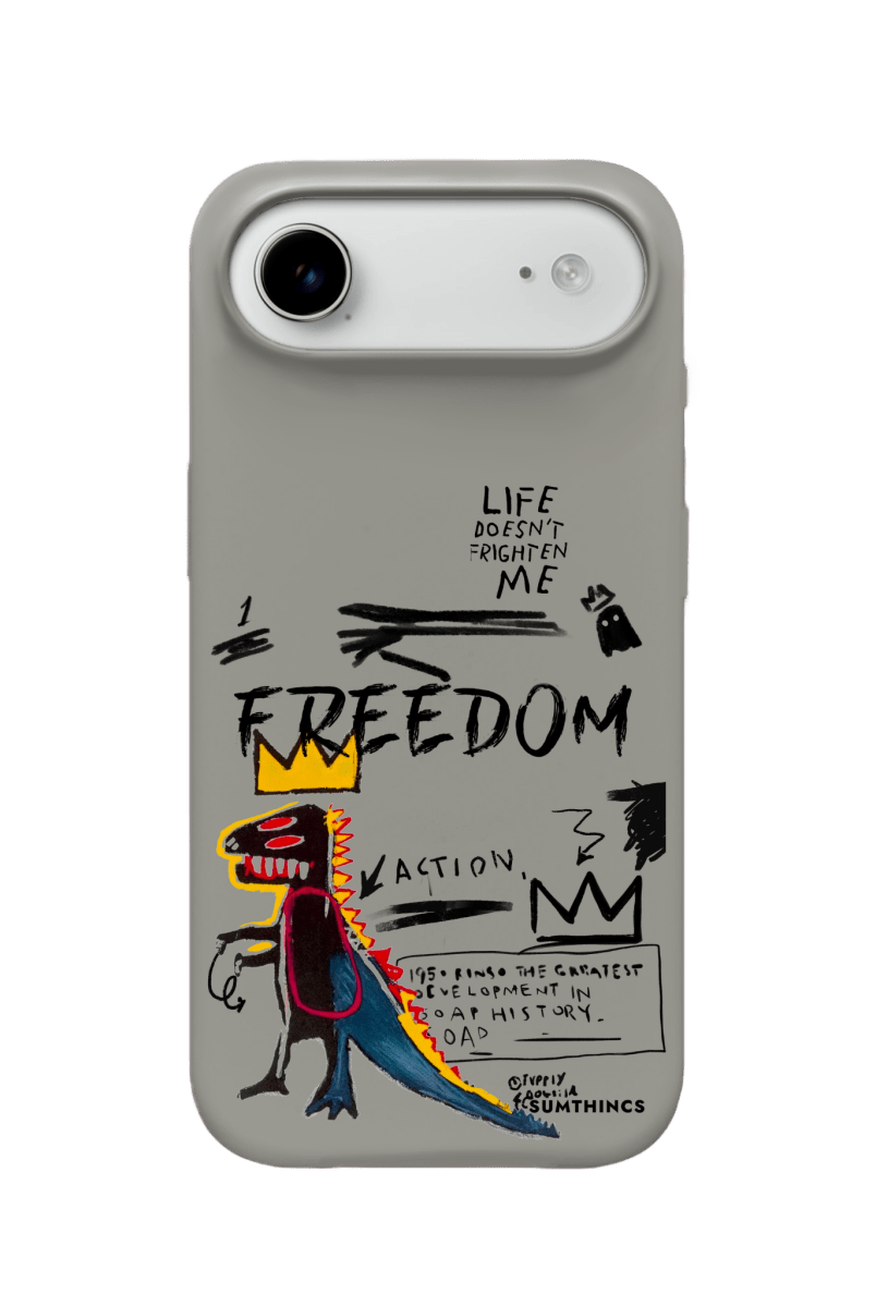 iPhone 17 Air Freedom Premium Telefon Kılıfı Pasifik Mavi - SUMTHINCS