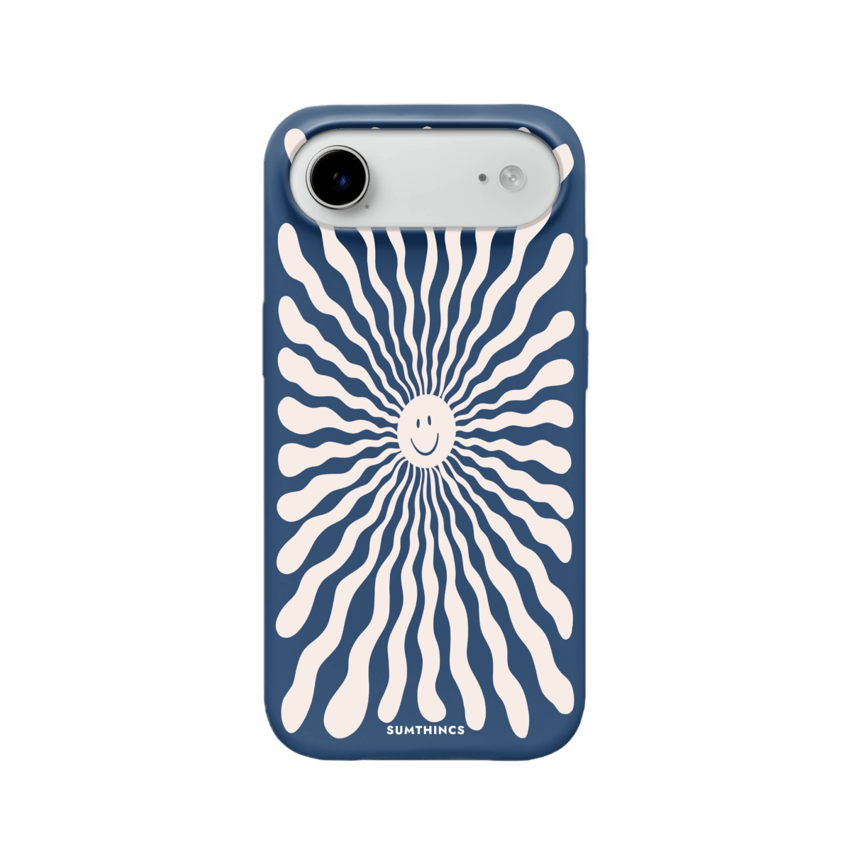 iPhone 17 Air Happy Little Sun Premium Telefon Kılıfı Pasifik Mavi - SUMTHINCS