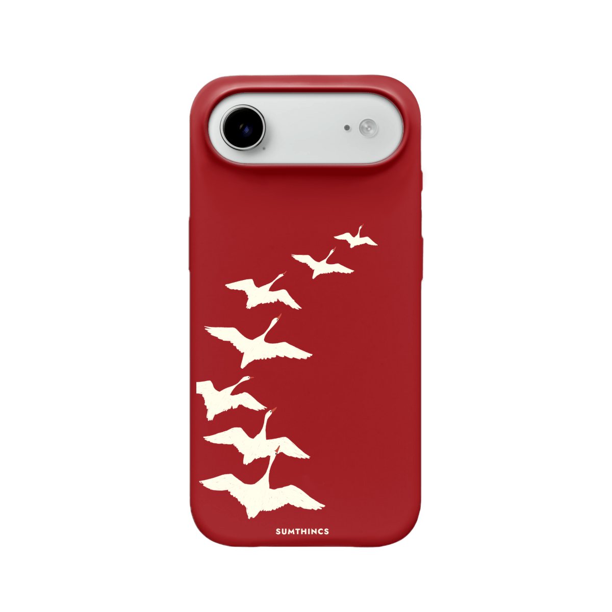 iPhone 17 Air Journey Premium Telefon Kılıfı Kırmızı - SUMTHINCS