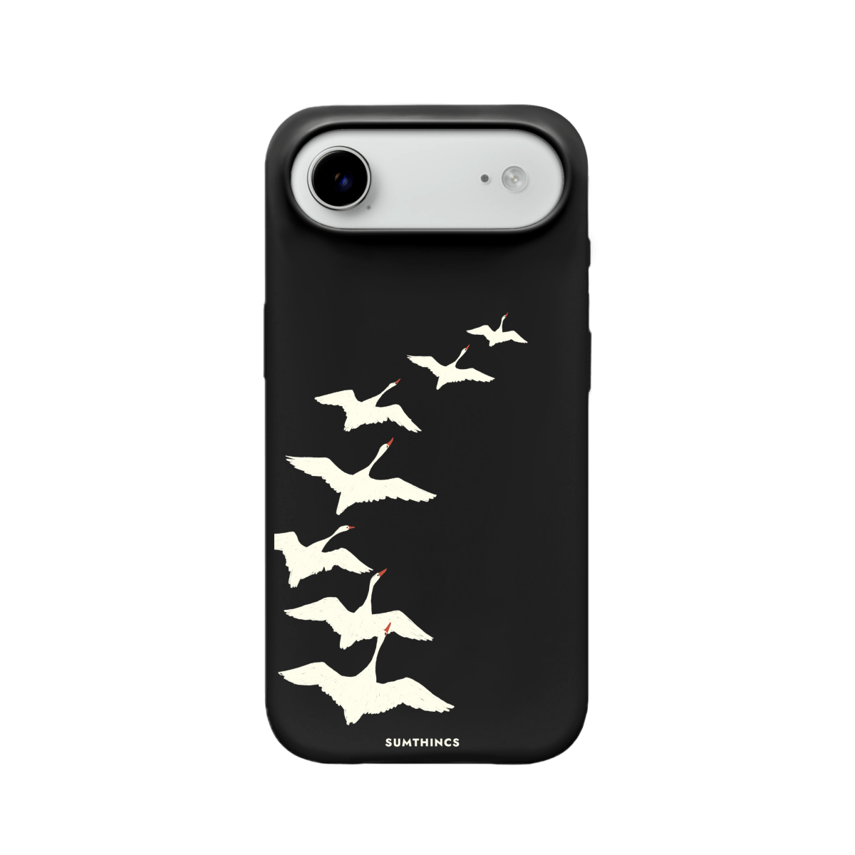 iPhone 17 Air Journey Premium Telefon Kılıfı Siyah - SUMTHINCS