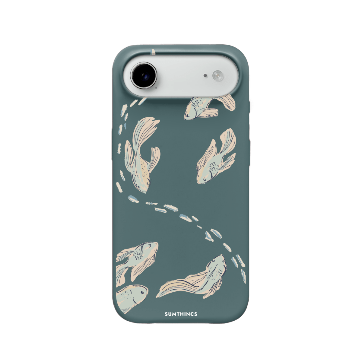 iPhone 17 Air Koi Fish Premium Telefon Kılıfı Kaktüs Yeşili - SUMTHINCS