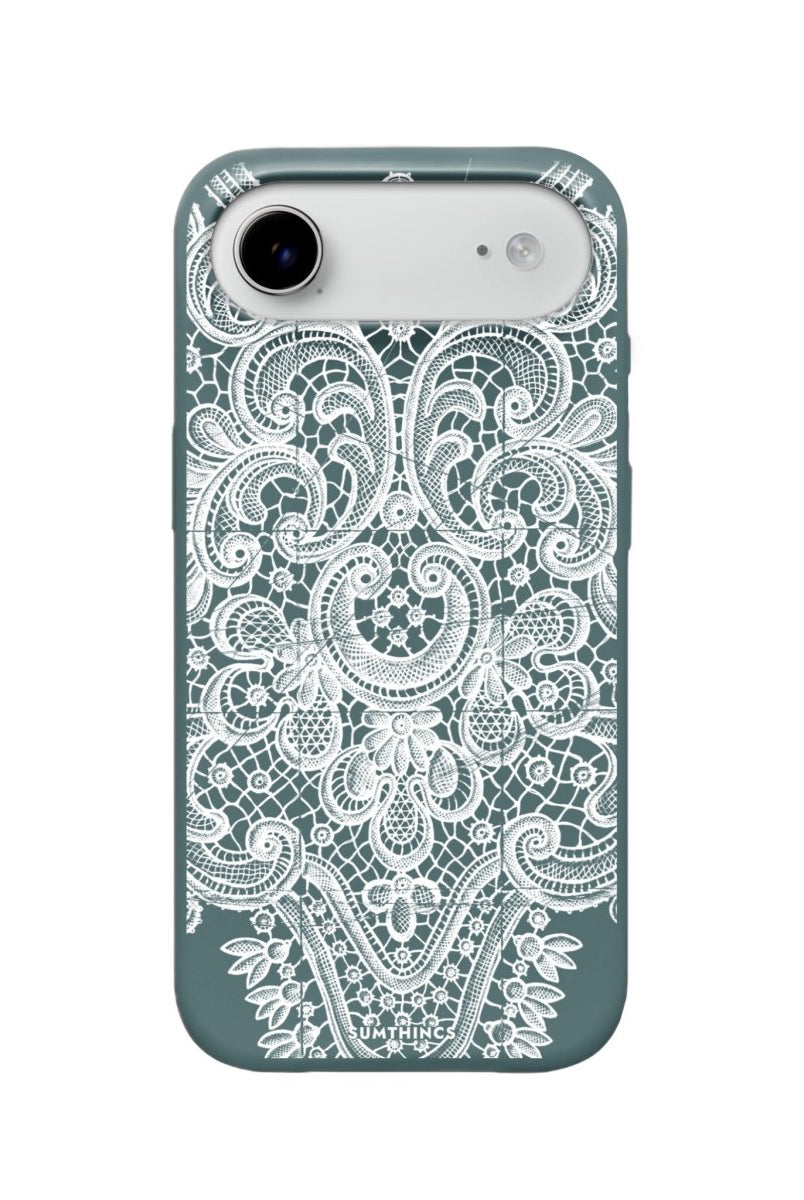 iPhone 17 Air Lacework Premium Telefon Kılıfı Kaktüs Yeşili - SUMTHINCS