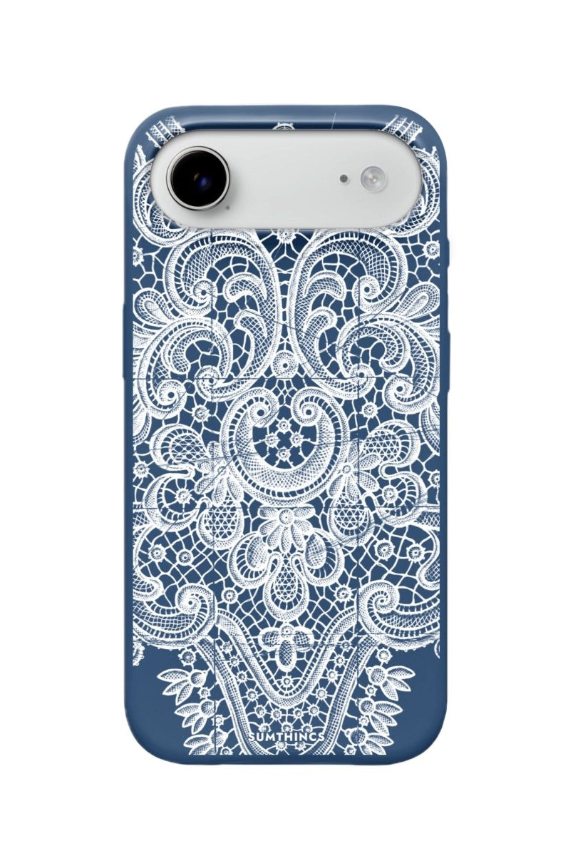 iPhone 17 Air Lacework Premium Telefon Kılıfı Pasifik Mavi - SUMTHINCS