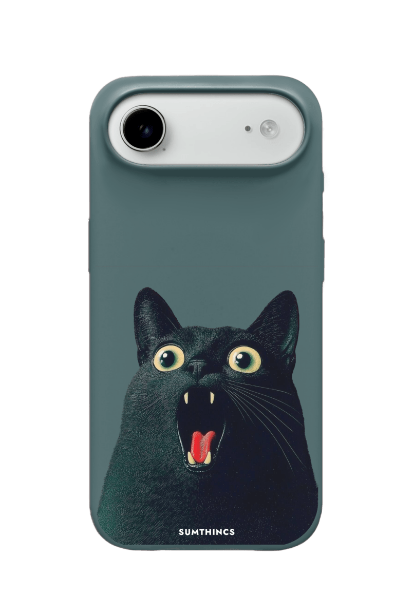 iPhone 17 Air Meoww Premium Telefon Kılıfı Kaktüs Yeşili - SUMTHINCS